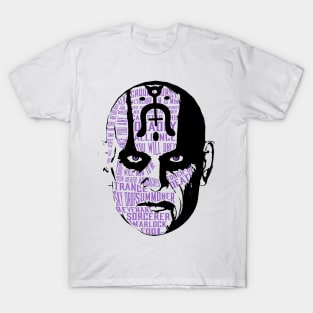 Quan Chi text portrait T-Shirt